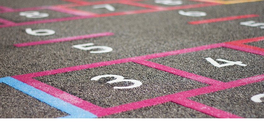 Outdoor Play Equipment | UK Playground Company | Top 10 Playground Markings for EYFS
