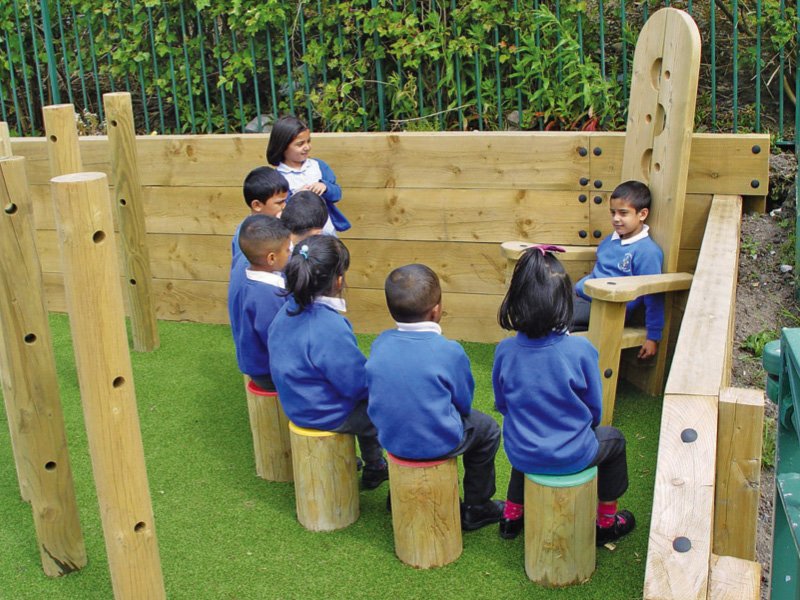 Outdoor Play Equipment | UK Playground Company | 6 Ingenious School Playground Furniture Designs