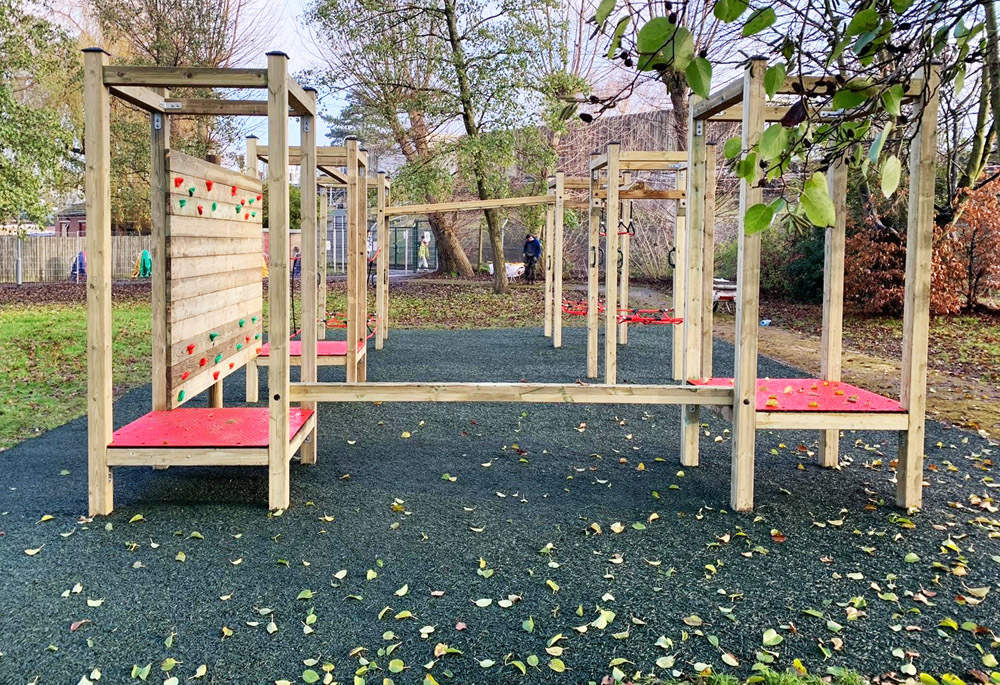 Vaughan Primary School, Harrow Outdoor Play Equipment UK Playground
