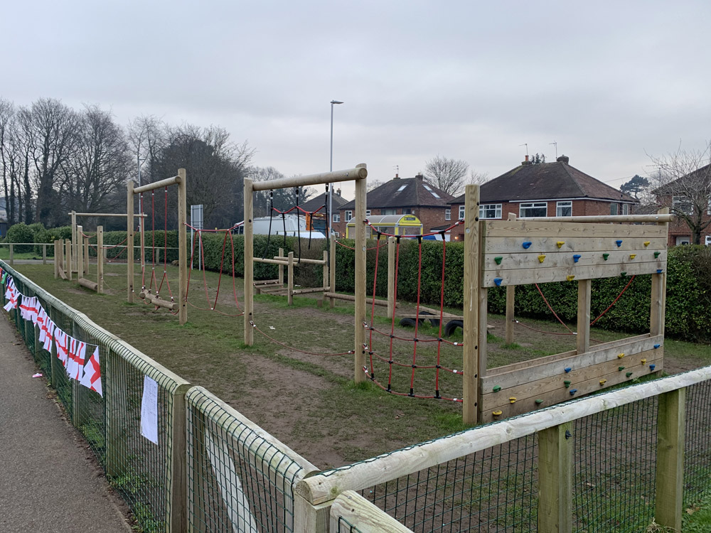 Raeburn Primary School, Bromborough, Wirral Outdoor Play Equipment